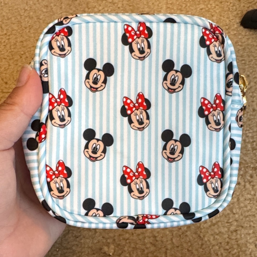 Excellent used stoney clover lane disney dynamic duo mini pouch